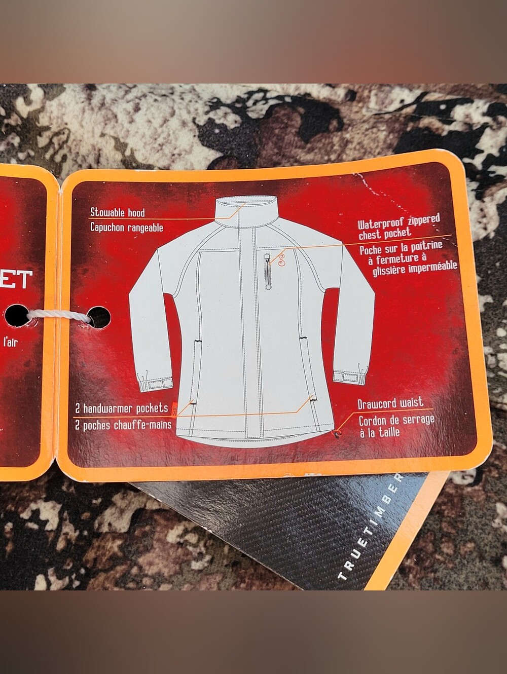 SHE Outdoor Rainwear Jacket Strata Womens Size Small Performance Rain Hunting - Picture 5 of 15